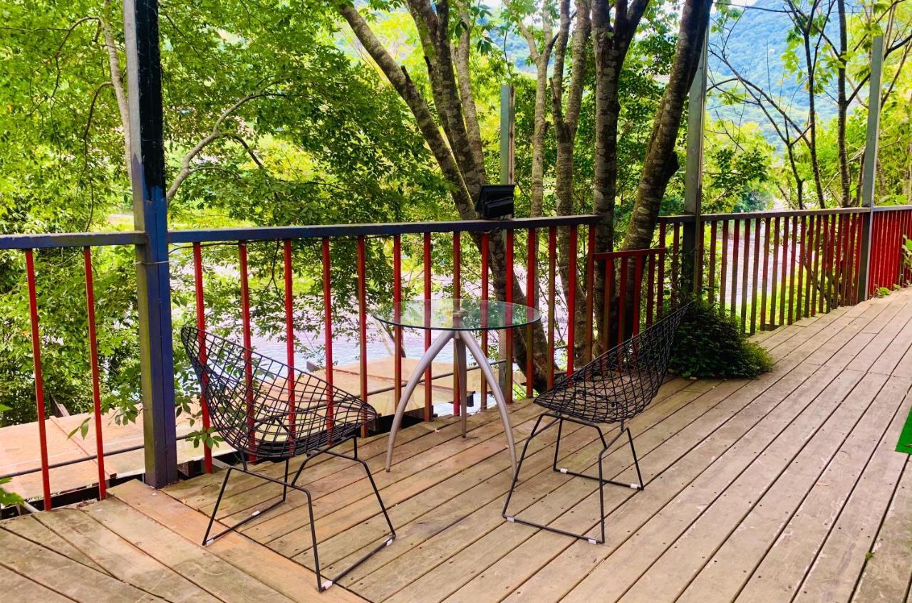 Ferienwohnung 森之秘湯 Mhuwe Hotspring Renai Exterior foto